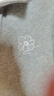 初語(yǔ)棉質(zhì)撞色拼接雙層領(lǐng)衛衣 女2025秋季新款寬松綠絨蒿刺繡上衣情侶 花灰色預售10-21 S 曬單實(shí)拍圖