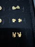 周六福（ZLF）  足金999耳釘黃金耳釘女款迷你小金花耳飾 計價 0.67g 曬單實拍圖
