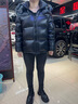 雅鹿【200g鵝絨】羽絨服男短款可脫卸帽情侶款加厚鵝絨服極寒厚外套DO 黑色-女款【匈牙利進口鵝絨】 165/S（186g鵝絨） 曬單實拍圖