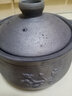 朱慶平四川雅安滎經(jīng)砂鍋朱氏傳統(tǒng)黑砂鍋罐罐燃?xì)庠顭蹂侂p耳鍋砂罐砂器 5升（4-6人適用）+開鍋費(fèi) 5L 曬單實(shí)拍圖