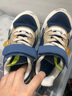 鴻星爾克童鞋男童運動(dòng)鞋冬季透氣女童休閑跑步鞋兒童耐磨防滑跑鞋 藏深藍/云霧灰 -偏小1碼 33 曬單實(shí)拍圖