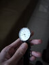 世希 法國小眾手表女ins風(fēng)簡(jiǎn)約氣質(zhì)韓版小巧精致vintage復古輕奢表 考試手表數字黑帶白面 送電池 曬單實(shí)拍圖