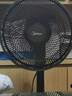 美的（Midea）【超級單品】七葉輕音立式電風(fēng)扇家用柔風(fēng)落地扇臺式桌面小型風(fēng)扇大風(fēng)量節(jié)能搖頭宿舍電扇 SAF30AB 曬單實拍圖