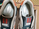 新百倫正品580運動(dòng)鞋男春季新款老爹鞋女軟底板鞋情侶休閑鞋子男鞋 580碳灰橘-情侶款 40 腳寬胖加一碼 曬單實(shí)拍圖