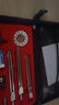 金絲猴繪圖包機械制圖繪圖工具專(zhuān)業(yè)機械畫(huà)圖圓規分規大學(xué)生cad作圖繪圖儀尺規三角建筑土木工程設計工具 帆布款繪圖工具18件套 曬單實(shí)拍圖