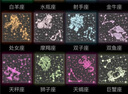 巨夢(mèng)（JUMENG）夜光折紙透明雙面專(zhuān)用紙正方形大號學(xué)生疊閃光紙卡紙星空12星座夜光紙材料折紙彩色手工幼兒園熒光 十二星座12色夜光9CM [共5包 120張】 曬單實(shí)拍圖