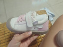 牧童童鞋幼兒園鞋2025春秋新款男童包頭防撞帆布鞋女童軟底室內鞋 奶咖粉 24 鞋內長(cháng)16.0cm 曬單實(shí)拍圖