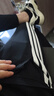 adidas情侶款休閑運動(dòng)褲男女春季阿迪達斯官方輕運動(dòng) 黑色/白色   2XL 曬單實(shí)拍圖