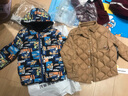 MiniPeace【鵝絨襯衫】太平鳥童裝男童輕薄羽絨服鵝絨三防襯衫內(nèi)搭 卡其色 130 cm 曬單實拍圖