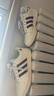 adidas NY 90 STRIPES經(jīng)典運動(dòng)板鞋男女阿迪達斯三葉草 漢玉白/紅色/金色   38.5 曬單實(shí)拍圖