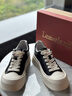 楓葉（leaveland）男鞋夏季新品網(wǎng)面透氣運(yùn)動(dòng)板鞋男厚底增高平底餅干休閑鞋子男 黑色（皮鞋碼） 41 曬單實(shí)拍圖