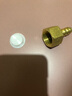 一靚黃銅加厚內(nèi)外絲4分寶塔接頭天然氣軟管格林頭燃?xì)庠钪苯涌觳褰宇^ B款：特厚內(nèi)絲寶塔頭（47.6克） 曬單實拍圖
