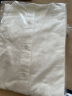 无印良品（MUJI）男式 法兰绒立领衬衫 长袖休闲百搭衬衣男士外套纯棉全棉ACA75C1A 米白色 M （170/92A） 实拍图