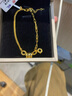 金喜晟 999足金小蠻腰手鏈女時(shí)尚潮款黃金首飾520情人節送女友七夕禮物 小蠻腰手鏈約6克 多退少補 曬單實(shí)拍圖