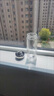 富光高端茶馬仕雙層玻璃杯單層水晶杯便攜男茶水分離辦公泡茶杯子 -黑色【禮盒禮袋+杯刷杯 248ml 曬單實(shí)拍圖