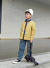 雅鹿雅鹿輕薄兒童羽絨服2024新款短款男童女童中大童寶寶小童洋氣內(nèi)膽 芥末綠 輕暖防跑絨 130cm 充絨量40g 曬單實(shí)拍圖