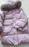 探福者兒童羽絨棉服中長款女童洋氣大毛領(lǐng)連帽羽絨棉服棉衣加厚保暖外套 香芋紫加厚加絨款 110cm 5-6歲/35斤左右 曬單實拍圖