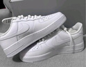 耐克NIKE緩震板鞋男空軍一號(hào)AIR FORCE 1運(yùn)動(dòng)小白鞋CW2288-111白40.5 曬單實(shí)拍圖