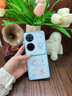 FAROY適用三星GalaxyZFlip7新款手機殼折疊屏flip6輕奢時(shí)尚卡通抽象Zflip5翻蓋可愛(ài)防摔掛繩超薄外殼女 【玉石小兔藍】素皮+雙扣短繩 三星GalaxyZFlip5 曬單實(shí)拍圖