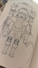 多元宇宙人物篇合集馬桶人監控人描摹本畫(huà)畫(huà)本音響人電視人描畫(huà)本描線(xiàn)本兒童繪畫(huà)涂色基礎入門(mén)畫(huà)冊 六冊全集 曬單實(shí)拍圖
