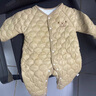 G.duck嬰兒冬裝加絨連體衣輕薄寶寶羽絨棉服外出冬季嬰幼兒衣服冬裝防風(fēng) 咖色  （加絨保暖） 73cm 曬單實(shí)拍圖