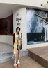 女王飾界2025年新款黃色格子圍巾女冬季保暖加大毛絨氛圍感圍脖披肩禮物 升級加厚款-溫暖粉 曬單實(shí)拍圖