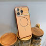 ENCAI適用蘋(píng)果17promax手機殼新款磨砂玻璃iPhone17保護套17Air磁吸超薄外殼鏡頭全包防摔散熱簡(jiǎn)約男女 【活力橙】磁吸快充 iPhone17promax 曬單實(shí)拍圖