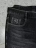 馬克華菲【零壓褲】牛仔褲男2025秋季新款時(shí)尚刺繡潮流抗皺磨毛直筒長(cháng)褲子 炭黑色312 32 曬單實(shí)拍圖