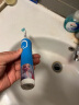欧乐B儿童电动牙刷充电式全自动旋转式小圆头儿童牙刷D100kids 新年礼物 【刷头*2】D100冰雪奇缘 实拍图