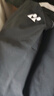 YONEX尤尼克斯羽毛球網(wǎng)球運動服男短褲yy速干15048CR-007黑色L 曬單實拍圖