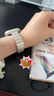 中沃中沃適用蘋果手表表帶apple watch小香風(fēng)表帶金屬高級(jí)感iWatch s10/s9/s8/s7/se女款 42/41/40/38MM適用【星光色】 曬單實(shí)拍圖