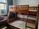 耀拓上下床实木儿童床男孩女孩高低床卧室上下铺成人双层子母床 爬梯款   上铺宽1.0米下铺宽1.2米 实拍图