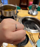 紀(jì)詩哲（GIEVSZHE）情侶戒指女男款對戒時尚首飾品送女友生日七夕情人節(jié)禮物 輕奢款-開口可調(diào)節(jié)（免費刻字） 曬單實拍圖