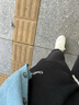 FitonTon運動褲女春秋款寬松束腳褲棉長褲外穿褲子顯瘦休閑褲刺繡衛(wèi)褲 曬單實拍圖