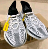 阿迪達斯YEEZY350條紋斑馬椰子夏日透氣男女休閑鞋IG9608 44.5 曬單實(shí)拍圖