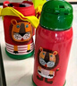 虎牌（TIGER）【京東限定】?jì)和乇瓕W(xué)生吸管便攜水杯一杯雙蓋小獅子600ml 曬單實(shí)拍圖
