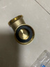 七牛【德國】洗手盆下水道側排面盆下水器排水管墻排洗臉盆配件省空間 【大帽彈跳有孔銅下水器】 面盆側排套裝管長100cm 曬單實拍圖