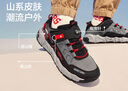 Skechers斯凱奇兒童戶外鞋大童運(yùn)動(dòng)鞋透氣旋鈕搭扣童鞋男童跑鞋406433L 曬單實(shí)拍圖
