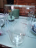 CLITON雙層玻璃杯家用防燙耐熱水杯綠茶杯牛奶杯果汁飲料杯辦公水杯單只 曬單實(shí)拍圖