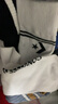 匡威（Converse）  男女同款星箭條紋簡(jiǎn)約運動(dòng)襪中筒襪2雙裝 10026143-A01 M 曬單實(shí)拍圖