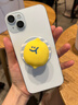 PopSockets【完美一日】泡泡騷x Second Morning早安檸檬聯(lián)名系列手機支架氣囊防摔指環(huán)扣便攜磁吸圓啪嗒 戳戳小檸檬+藍白條紋啪嗒盤 曬單實拍圖