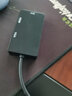 拓思曼適用蘋(píng)果電腦雷電2 thunderbolt2轉換器minidp轉hdmi/vga轉接頭拓展 黑色款 曬單實(shí)拍圖