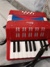 NEW CLASSIC TOYS儿童手风琴初学乐器玩具 早教音乐启蒙玩具可弹奏男女孩生日礼物 大号红色 17键8贝斯【6岁以上】 实拍图