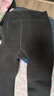 曲線(xiàn)主義中絨打底褲秋冬厚黑穿搭外穿美腿一體連褲襪修身顯瘦 連腳-深灰色 曬單實(shí)拍圖