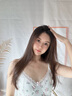 梵奧格（FANAOGE）吊帶連衣裙新款2023夏天女裝氣質(zhì)女神范修身碎花性感包臀裙純欲風(fēng) 白色 M 建議90-110斤 曬單實(shí)拍圖