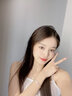 Grace Girl一貝子手鏈女生輕奢小眾貝殼銀首飾生日七夕情人節(jié)禮物送女友老婆 【刻字/賀卡】一貝子手鏈 曬單實(shí)拍圖