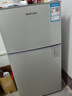 冰熊三門(mén)冰箱家用 冷藏冷凍兩用宿舍寢室出租房用雙門(mén)辦公室電冰箱節能省電一級能效 S206藍黑【店長(cháng)推薦】【三門(mén)款家用租房】 曬單實(shí)拍圖