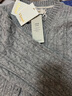 ELAND衣戀針織衫女棉花糖保暖毛衣25秋冬新款新戰袍 中灰色(18)M/Grey M 165 曬單實(shí)拍圖