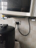 沐唯（muvi）厨房微波炉置物架壁挂式304不锈钢墙上收纳电器烤箱置物支架子 实拍图