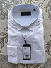 雅戈爾（YOUNGOR）長(cháng)袖襯衫男白色DP免燙襯衫全棉面料舒適透氣抗皺商場(chǎng)同款 YLDP19002BFA白色 40 曬單實(shí)拍圖